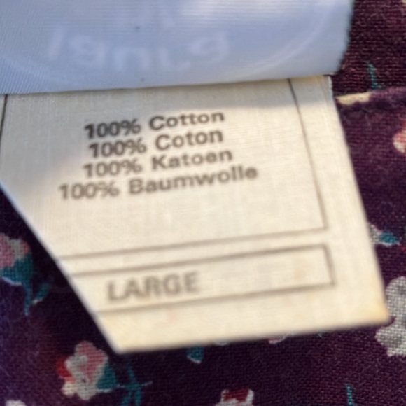 Vintage Laura Ashley 100% Cotton Sundress, size L - Picture 5 of 5